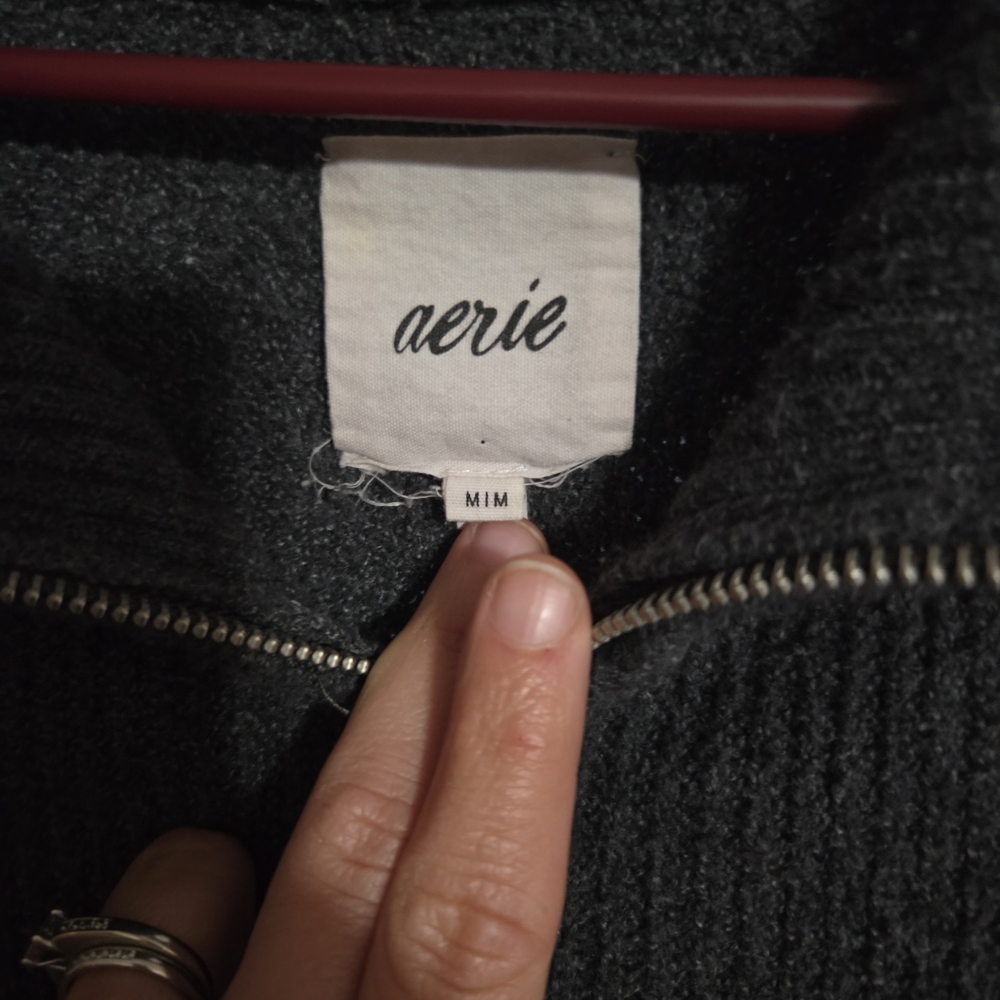 Aerie Half-Zip Soft Pullover - Picture 2 of 5